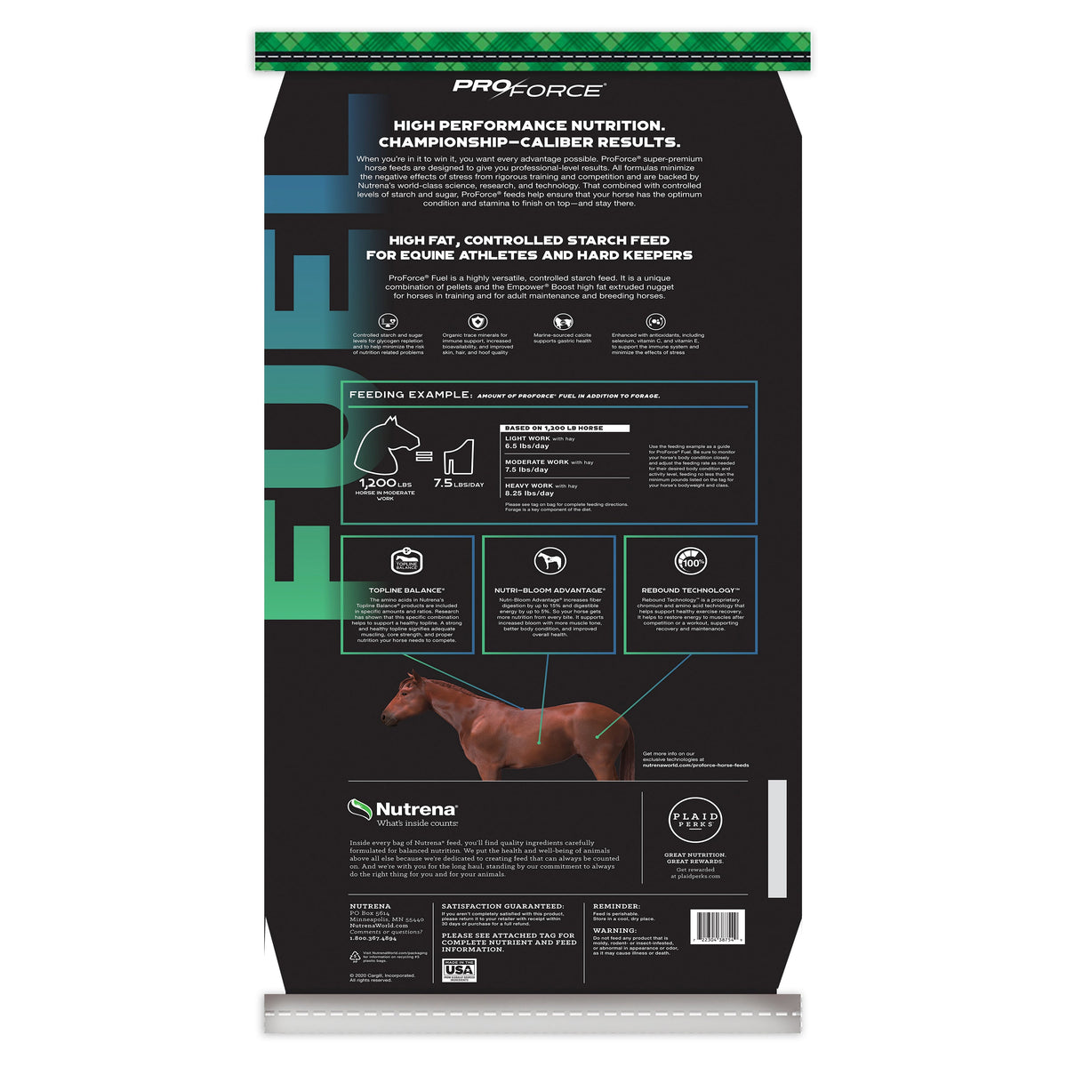 Nutrena® ProForce® Fuel Horse Feed Carmine, TX Giddings, TX