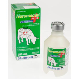 Noromectin Plus (ivermectin and clorsulon) Injection for Cattle