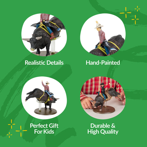 Big Country Toys Lane Frost and Red Rock