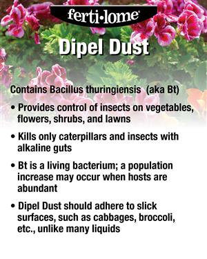 Hi-Yield Dipel Dust Biological Insecticide (4 lbs)
