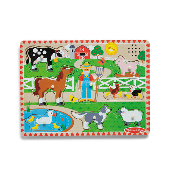 Melissa & Doug Old MacDonald's Farm Song Puzzle