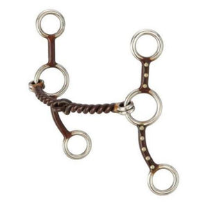 Kelly Silver Star Gag Twist Snaffle