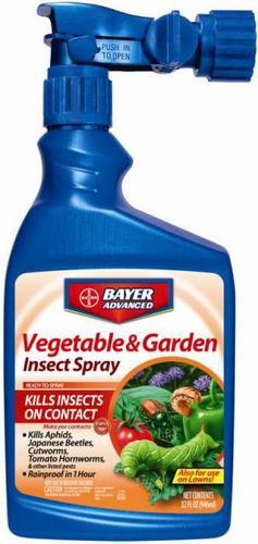 bug spray for garden vegetables Bayer Advanced™ Ready-to-Spray Vegetable & Garden Insect Killer