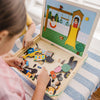 Melissa & Doug Wooden Magnetic Matching Picture Game