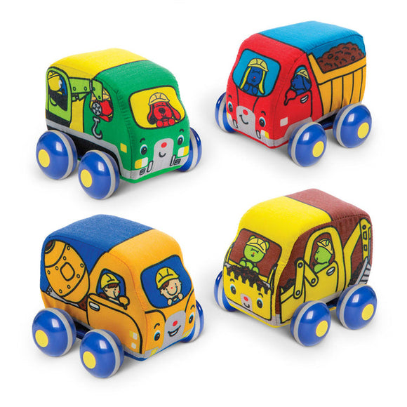 Melissa & Doug Pull Back Construction Vehicles